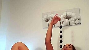 chinese balls in my pussy, wanna see me suck them out for you?