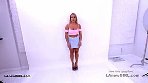 Sexy BLONDE HAS SEX with PRODUCER at CASTING