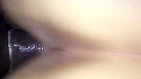 monster cock bends chubby white girl in pink panties for rough fucking