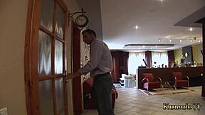 Nick Lang pounds Cathy and Valentina's asses