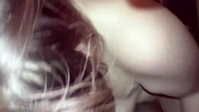 shy tinder girl gives a soft blowjob in pov