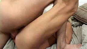 mature woman in red stockings gets fucked by stepson while napping