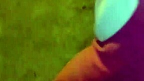 Acosando a Madura Venezolana Culona en Calles de Lima, Disfrazada de Novia de Stitch - Anal Parte 1