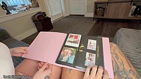 Belle-sœur et beau-frère recréent les photos de sexe sauvages de leurs parents