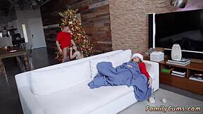 teen discovers first holiday fuck with old man