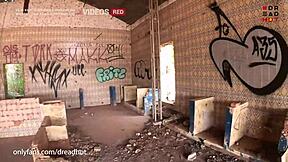 Can Dread Hot Handle Monster Cock In Abandoned Restaurant?