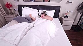 I Fucked My BBW Stepmom's Huge Breasts And Creampied Her Hairless Pussy