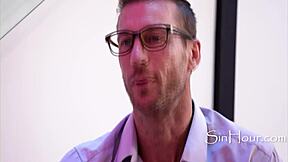 Imagine a teacher shocked finding his petite student at nuru parlor. What a twist!