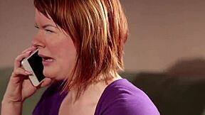 Amateur teen licks ginger's hairy pussy so eagerly