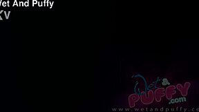 uhh, i’m so wet... hot blonde cums hard with glass dildo on Wetandpuffy!