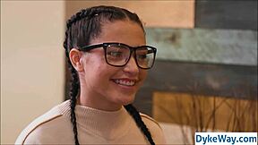 Watch these lesbians indulge in a tantalizing group sex orgy