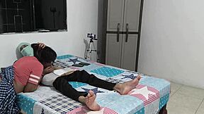 Damn, stepsister, you're sucking my monster cock so deliciously