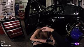 Tera Link As Hot Car Mechanic Offers POV Blowjob And Sex Services