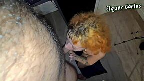 tattooed whore, suck my cock?