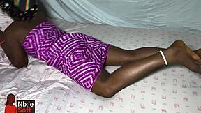 Passionate sex with my curvy latina girlfriend's big ass