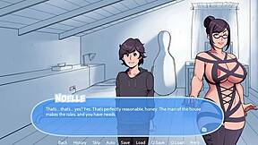 Happy puppies in snow