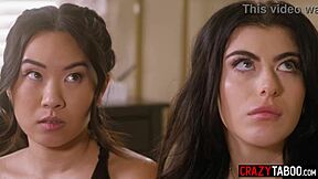 Milf Liv Teases Sitters with Spanking