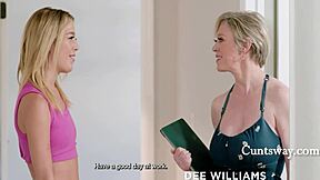 i watch busty step mom lick step daughter's pussy