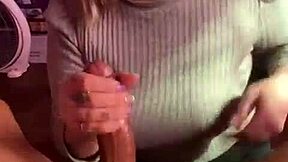 Magic girl make dissapear cock see this trick