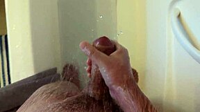 masturbating in the shower feels relaxing
