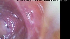 Watch Real Pussy Orgasm Contractions! Sperm Discovered In Juice Under Microscope!