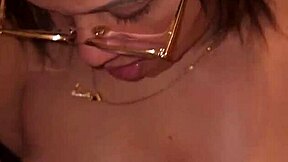 Stepmom catches me masturbating with her panties and sucks me off