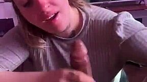 Magic girl make dissapear cock see this trick