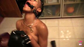 two lesbian mermaids kiss on bed then fuck