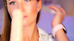 Stella Cardo Sucks Dildo, Pussy Gets Wet