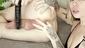 Uncensored ex with big cock fucks pussy and ass until orgasm