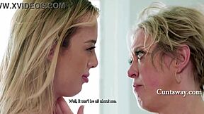 i watch busty step mom lick step daughter's pussy