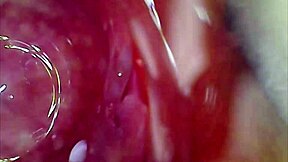 Watch Real Pussy Orgasm Contractions! Sperm Discovered In Juice Under Microscope!