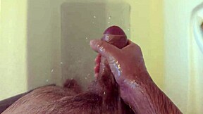 masturbating in the shower feels relaxing