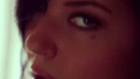 Annalisa Greco looks gorgeous while masturbating