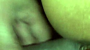 Wife in stockings bent over for doggystyle