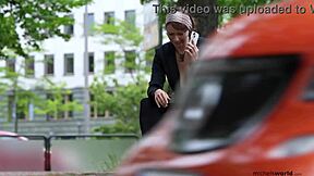 The SUBMISSIVE business woman gets EXPOSED in PUBLIC