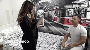 bella rico whispers, 'come massage me and fuck me in every position'