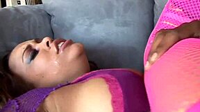 Mone Divine enjoys a casual interracial encounter with big black cock