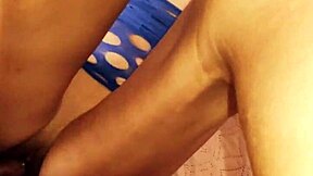 This beautiful 40-year-old appears in amateur homemade video with cute couple!