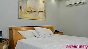 Super Hot Tgirls Dani Peterson And Nicolly Pantoja Bareback Each Other