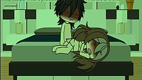 Gacha sex unfolds with stepfather and stepdaughter