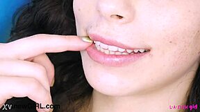 Brunette Shows Amazing Body