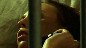 Slutty Lesbian Slave Bound And Masturbating To Orgasm