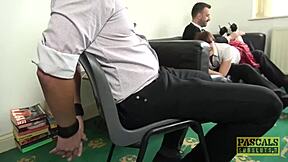 I watched redhead sub Cherri get double penetrated hard.