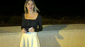 Walking by the Sea, Stranger Notices No Panties on Me