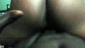 ass and pussy ride fat dick with teasing contrast