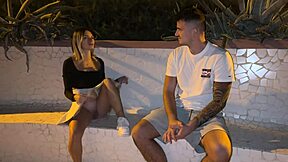 Walking by the Sea, Stranger Notices No Panties on Me