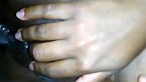 cunilingus session with latina's big ass and natural tits gets intense