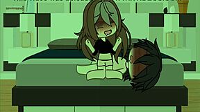 Gacha sex unfolds with stepfather and stepdaughter