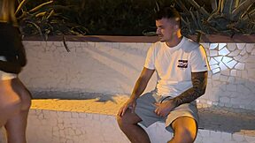 Walking by the Sea, Stranger Notices No Panties on Me